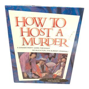 How To Host A Murder Episode 6: Hoo Hung Wu Dinner Party Game New SEALED Rare